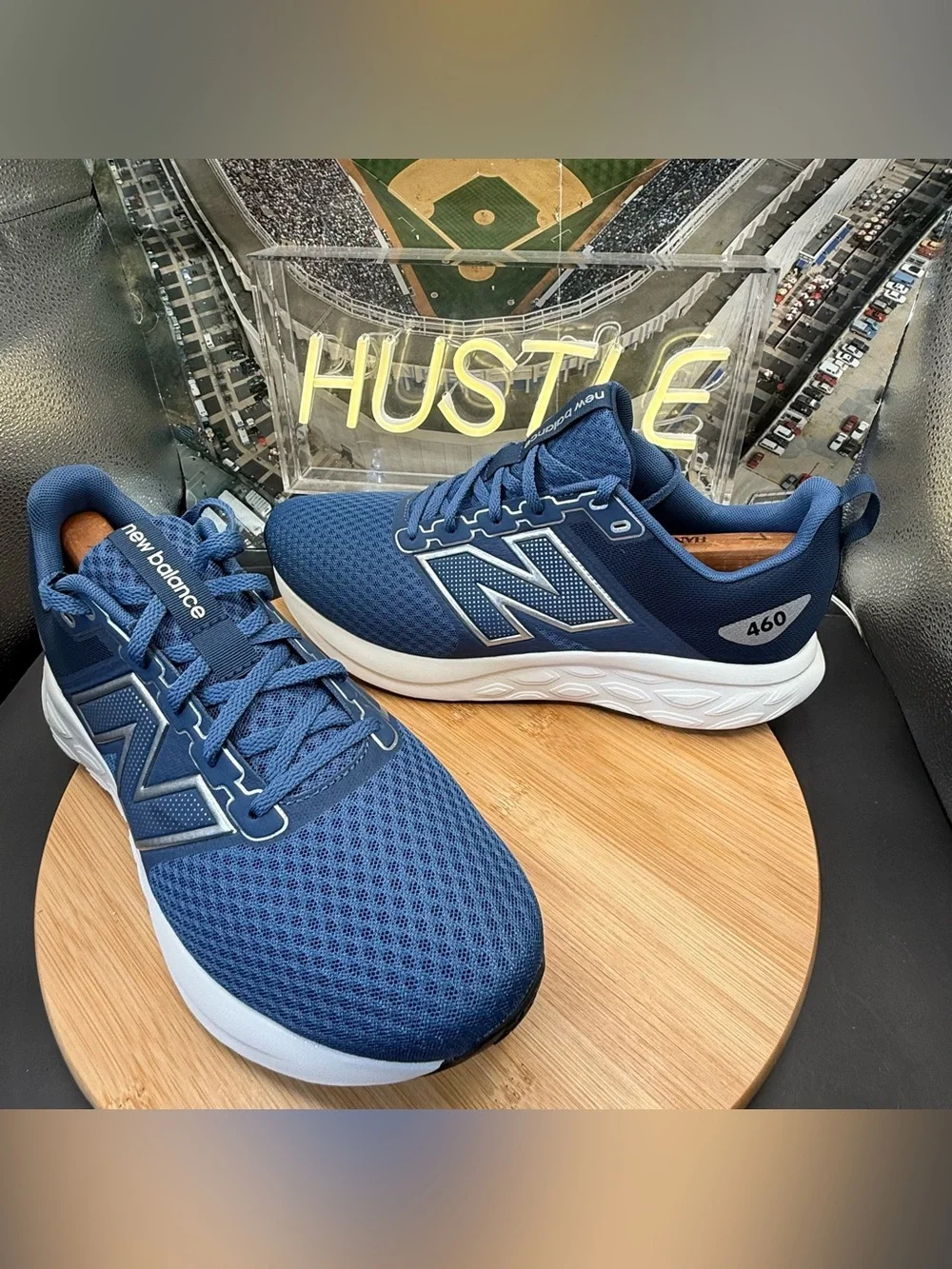 New Balance Men's 460 V4 Athletic Running Shoes Blue Size 11 4E (Xtra Wide)
